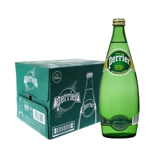 【Perrier 沛綠雅】氣泡天然礦泉水750mlx12入/箱(法國平行輸入)