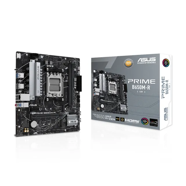 【ASUS 華碩】PRIME B650M-R-CSM 主機板