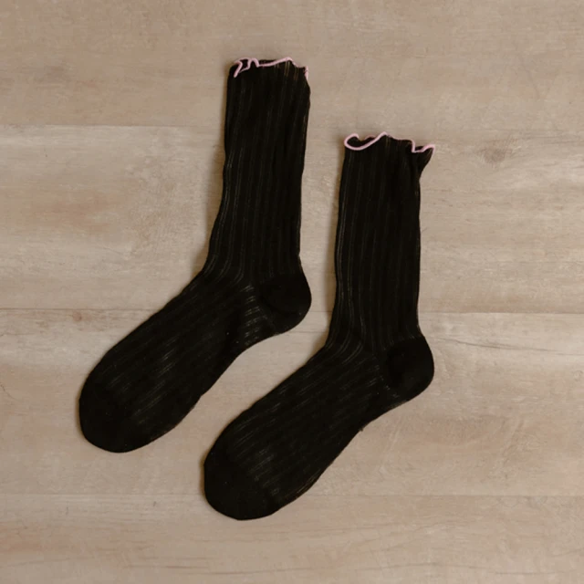 PLAYBOY 8雙組復古條紋休閒棉襪(女襪/短襪/學生襪/