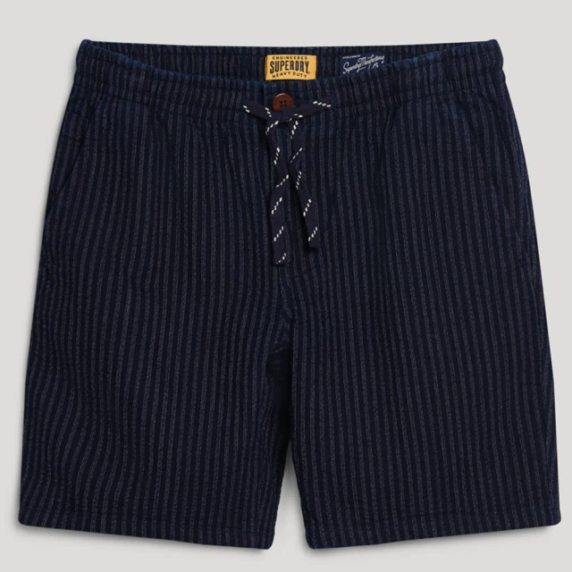 Superdry 男裝 休閒短褲 Indigo Bermuda(斜紋藍)