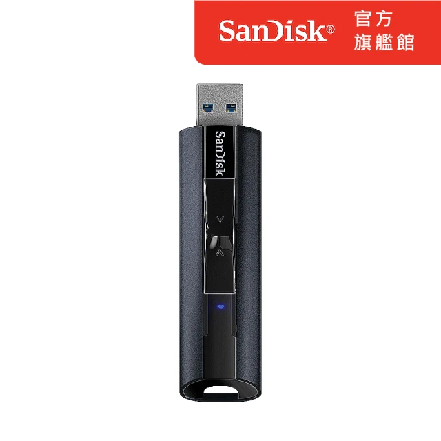 【SanDisk】Extreme PRO USB 3.2 固態隨身碟 128GB(公司貨)