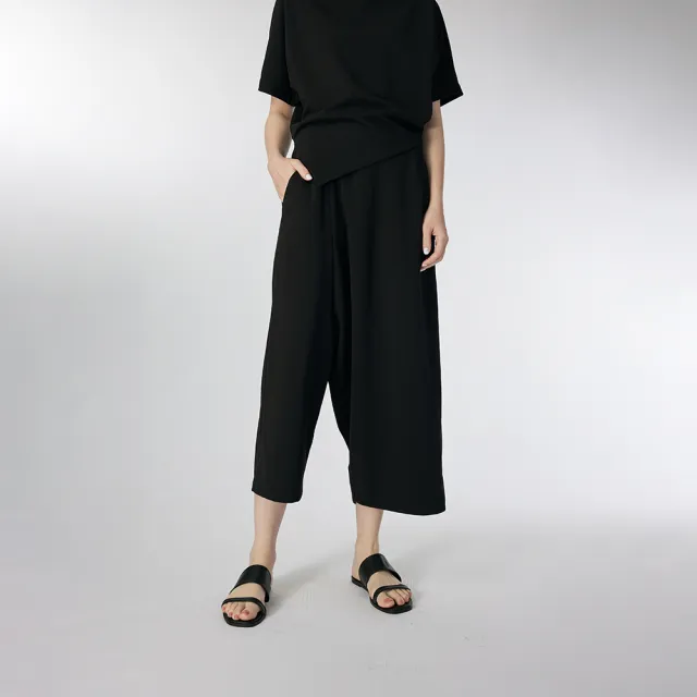 【giordano ladies】24SS_不對稱設計褲裙(02424041)