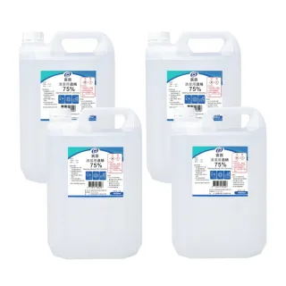 【宸鼎】75%清潔用酒精 4桶組(4000ml/桶)
