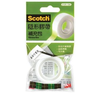 【3M】補充隱型膠帶 18mmx15M -810R 3/4X15M(膠臺)