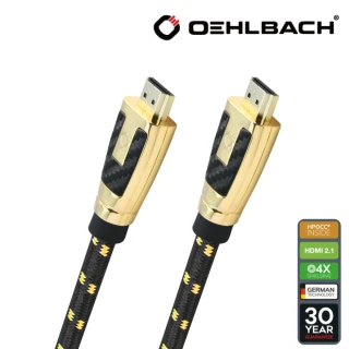 【Oehlbach】10m 8K HDMI線-State of The Art(30年保固)