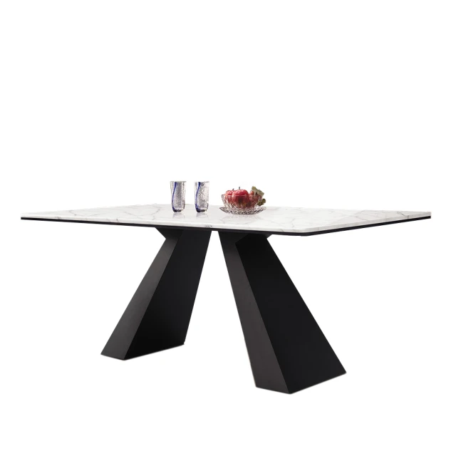 obis 喬瑟夫4.3尺岩板圓餐桌（75cm轉盤） 推薦