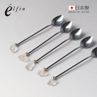 【日本高桑金屬】日製宇宙造型垂飾不鏽鋼湯匙-2入-多款可選(攪拌勺/咖啡勺/不銹鋼攪拌棒)