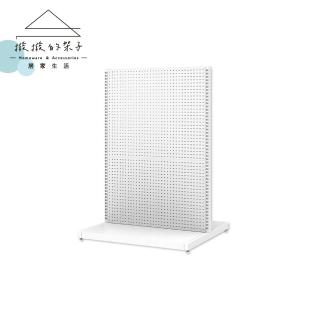【撥撥的架子】93x85x133cm 掛勾款 中島洞洞板架 商店雙面置物架 包包架(雙面中島洞洞板架)