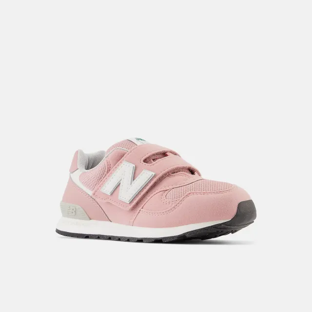 【NEW BALANCE】NB 313 童鞋 運動鞋 休閒鞋 緩震 中大童 小童 粉色 魔鬼氈(PO313JD-W)