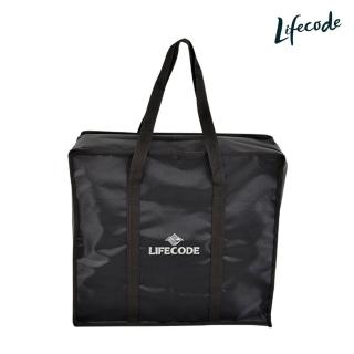 【LIFECODE】立體收納裝備包/收納袋/裝備袋50x18x45cm-酷黑