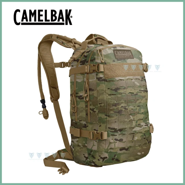 CAMELBAK H.A.W.G. 軍規水袋背包 -附3L長水袋 -多地形迷彩(水袋背包/跑步/爬山/單車/健走/軍用)