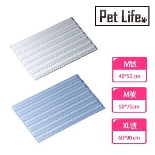 【Pet Life】清涼一夏 冰感凝膠 犬貓寵物耐抓咬降溫涼墊 L