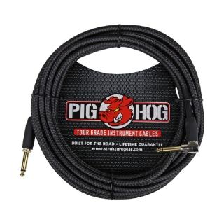 【PIG HOG】PCH20BKR 編織款導線 Black Woven 20FT 1S1L(公司貨保證)