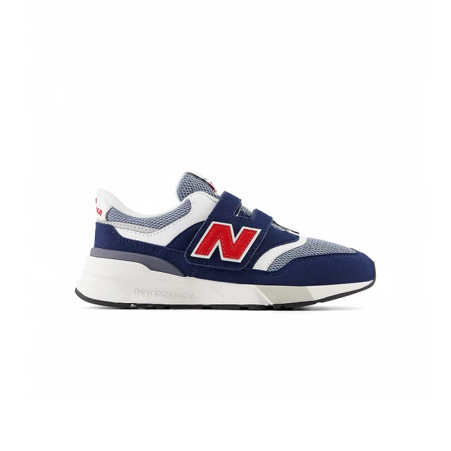 NEW BALANCE 997系列 中童 藍色 運動 好穿脫 舒適 魔鬼氈 休閒鞋 PZ997REA