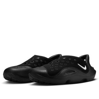 【NIKE 耐吉】涼鞋 女鞋 大童 運動 AQUASWOOSH GS 黑 FV6363-002