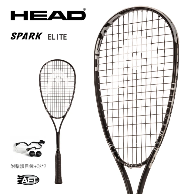 HEADHEAD 壁球拍 SPARK ELITE 190g 入門首選 壁拍 214114(加贈不織布拍袋)