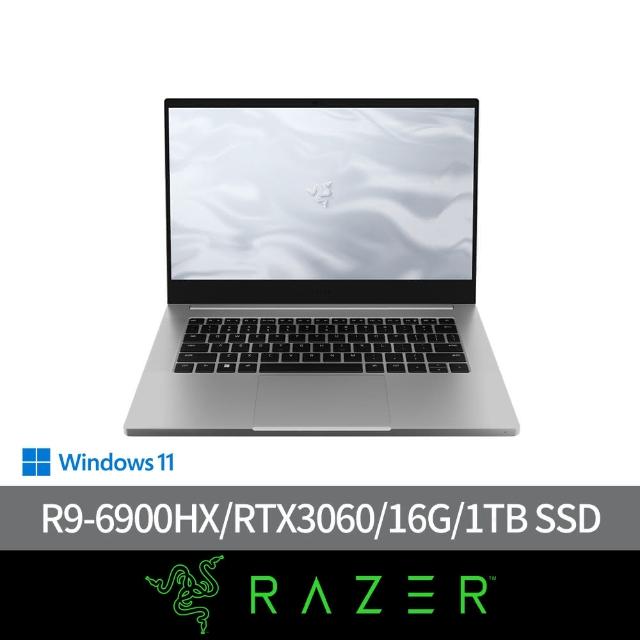 【Razer 雷蛇】14吋R9 144Hz電競筆電(Blade/R9-6900HX/RTX3060/16G/1TB SSD/Win 11)