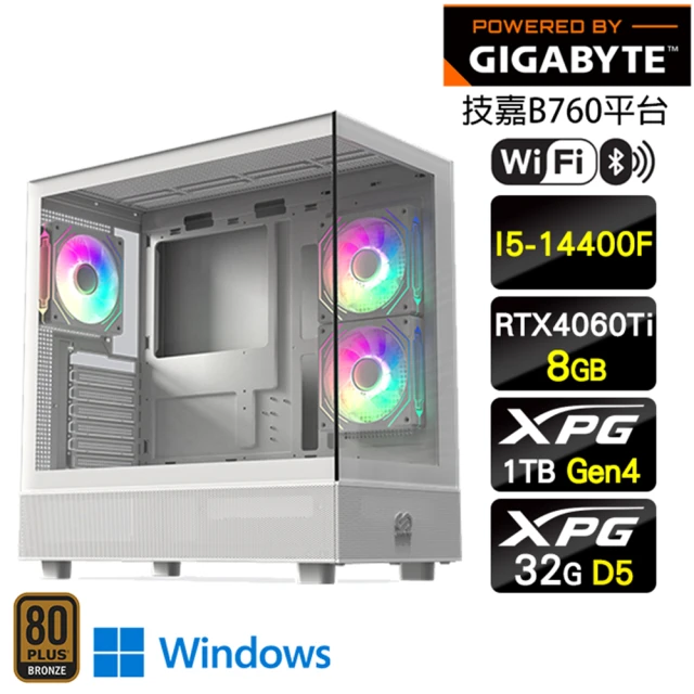 技嘉平台 i5六核GeForce RTX 4070 Win1