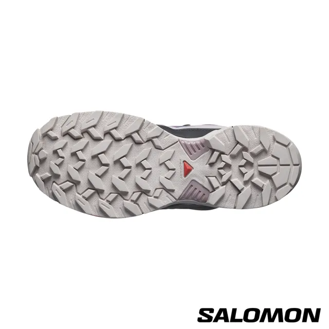 【salomon官方直營】女 X ULTRA 360 Goretex 低筒登山鞋(李子紫/幻灰/棕)