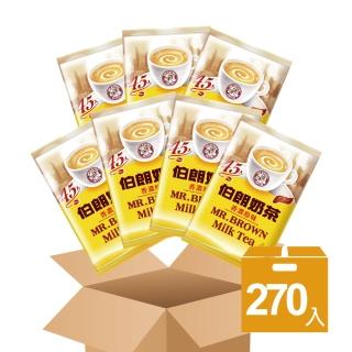 【伯朗咖啡】伯朗三合一奶茶-270入/箱(45入*6包)