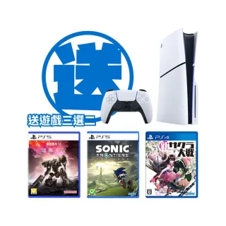 【SONY 索尼】PS5 新款薄型主機 光碟版主機 送遊戲任選兩片(台灣公司貨)