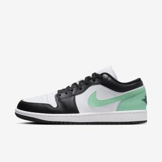 【NIKE 耐吉】Air Jordan 1 Low 男 休閒鞋 運動 喬丹 AJ1 低筒 穿搭 薄荷綠(553558-131)