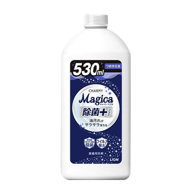 【LION 獅王】Charmy Magica 除菌+系列洗碗精_清新柑橘香 530ml