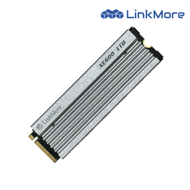 LinkMore XE600 1TB(M.2 2280 PCIe Gen 4x4 NVMe 1.4 SSD 固態硬碟 XE600-1TB 讀7200M/寫6000M)