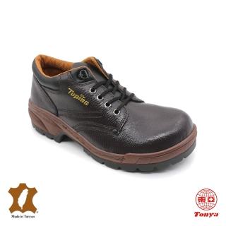 Toping 專業安全鞋｜中筒皮革製安全鞋/P326咖/尺寸7-10.5/高抓地力專利大底-工地營造業
