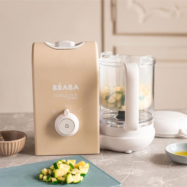 BEABA Express 是法國知名品牌 BEABA 的高效寶寶輔食機，1入單機設計，支援快速蒸煮、攪拌功能，輕鬆製作新鮮營養輔食。適閤家有嬰兒的父母，操作簡單、安全衛生，助力寶寶健康成長。