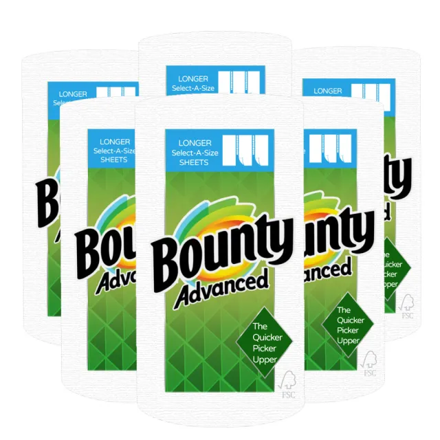 【Bounty】隨意撕特級廚房紙巾(101張X6捲)