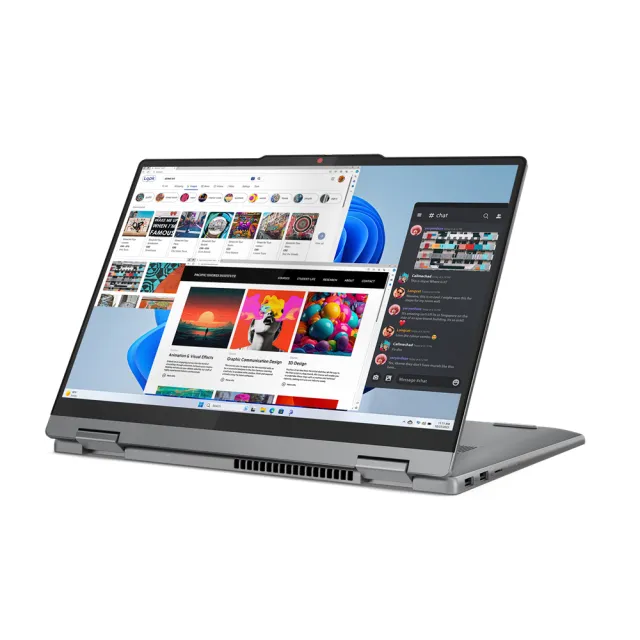 【Lenovo】14吋Core 5輕薄AI筆電(IdeaPad 5 2-in-1 83DT006CTW/Core 5 120U/16G/512G SSD/W11/灰)