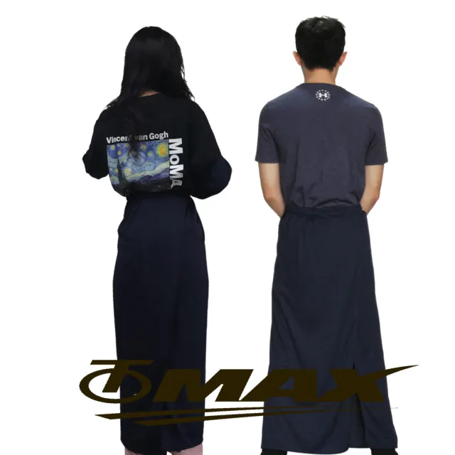 【OMAX】多功能透氣機車防曬裙-2入(顏色隨機)