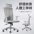 【IDEA】費茲S型調節護瘠掛衣電腦椅/辦公椅會議椅 桌椅(任選2色)