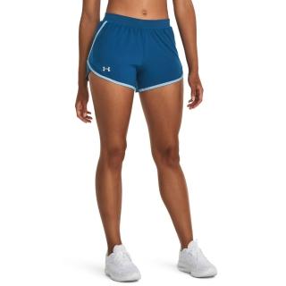 【UNDER ARMOUR】UA 女 Fly By 2.0運動短褲 1350196-426(藍色)