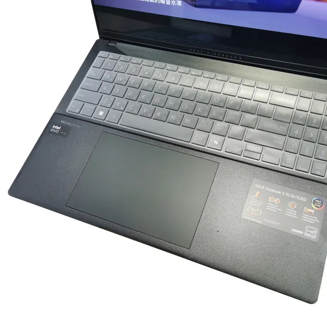 【Ezstick】ASUS Vivobook S16 S5606 S5606MA奈米銀抗菌TPU 鍵盤保護膜(鍵盤膜)