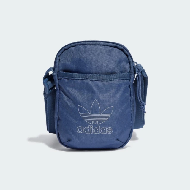 adidas 愛迪達 側背包 斜背包 小包 運動包 三葉草 AC FESTIVAL BAG 藍 IN8763