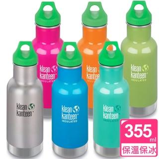 【Klean Kanteen】綠蓋經典不鏽鋼保溫杯(355ml)