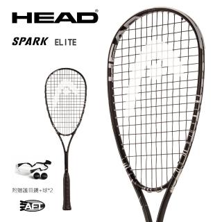 【HEAD】壁球拍 SPARK ELITE 190g 入門首選 壁拍 214114(加贈握把布+不織布拍袋)
