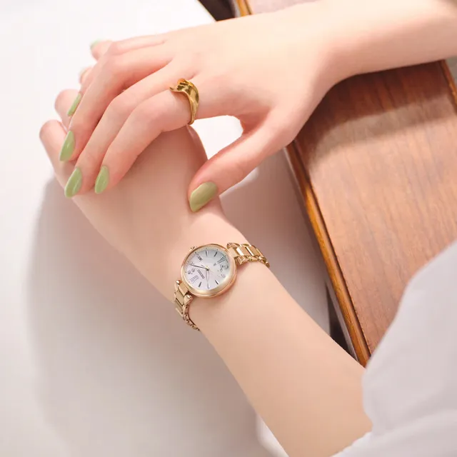 【SEIKO 精工】LUKIA 花藝聯名限量鈦金屬太陽能電波鑽石女錶 送禮 禮物 推薦(SSQW084J/1B32-0BK0G)
