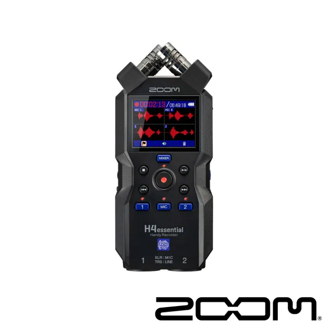 【ZOOM】H4 essential 手持錄音機 32位元浮點錄音(公司貨)