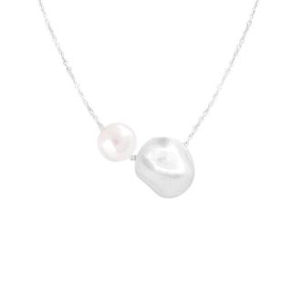 【Olivia Yao Jewellery】純銀天然珍珠 迷你雲朵項鍊(CLOUD Collection)