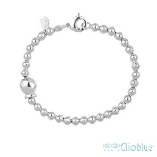 【CLIO BLUE】珍珠胖胖魚純銀手鍊-925純銀 情人節禮物 春節送禮 雙魚(法國巴黎品牌/925純銀)