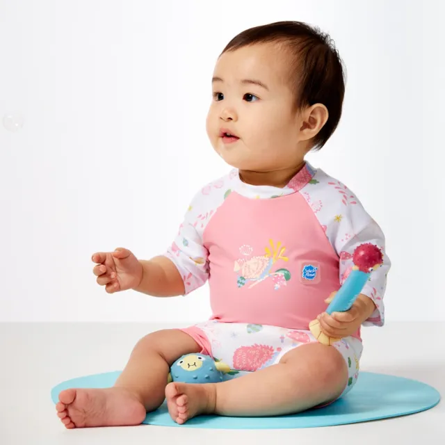 【Splash About 潑寶】嬰兒 尿布褲 連身 防曬 抗UV-森林漫遊(嬰兒泳褲)