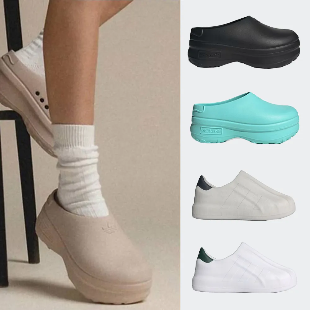 【adidas 愛迪達】運動鞋 拖鞋 女鞋 ADIFOM STAN MULE W(IE4626&IE7051&IE7052&IE7053&IF6179)