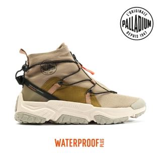 【Palladium】OFF-GRID HI ZIP WP+快穿輪胎橘標防水靴-中性-沙漠金(77169-297)