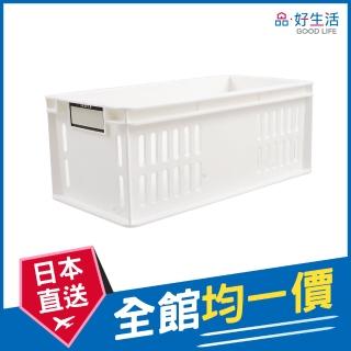 【GOOD LIFE 品好生活】日本製 653可書寫箱型收納盒(日本直送 均一價)