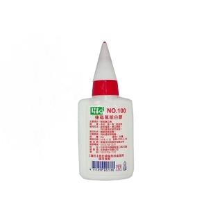 【徠福】白膠 40g 小 24瓶/盒 NO.100
