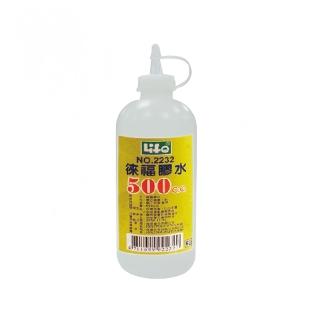 【徠福】膠水 500cc 6瓶 /盒 NO.2232