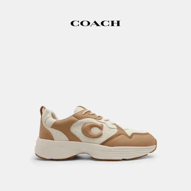 【COACH蔻馳官方直營】STRIDER運動鞋-灰褐色(CU288)